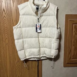 White Puffer Vest